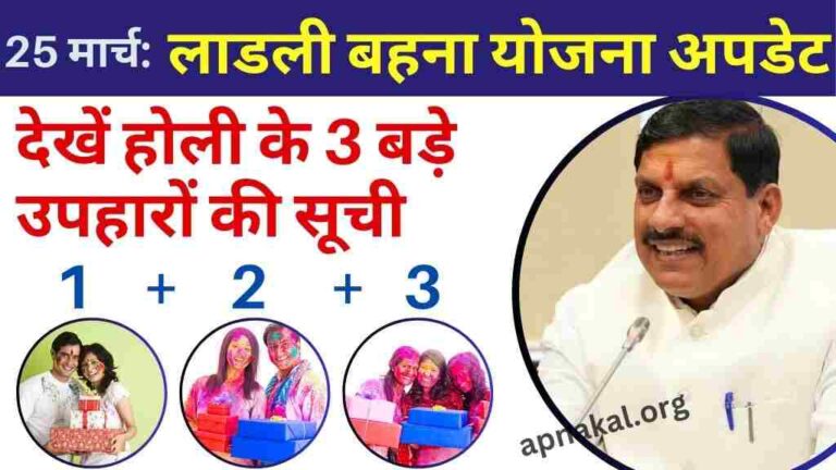 Cm Ladli Bahna Yojana: 25 मार्च लाडली बहना योजना अपडेट, देखें होली उपहारों की सूची