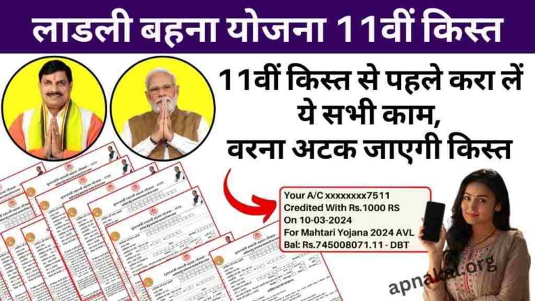 मुख्यमंत्री लाडली बहना योजना के लिए आवश्यक दिशा निर्देश, 11वीं किस्त से पहले करा लें ये सभी काम