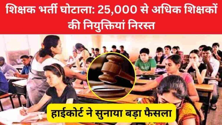 शिक्षक भर्ती घोटाला