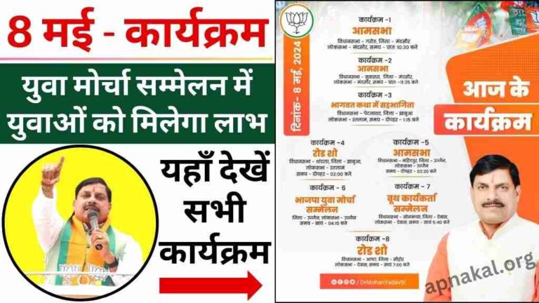 MP News: CM मोहन यादव का आज इन 8 कार्यक्रमों में होंगे शामिल, युवा मोर्चा सम्मेलन में युवाओं को मिलेगा लाभ